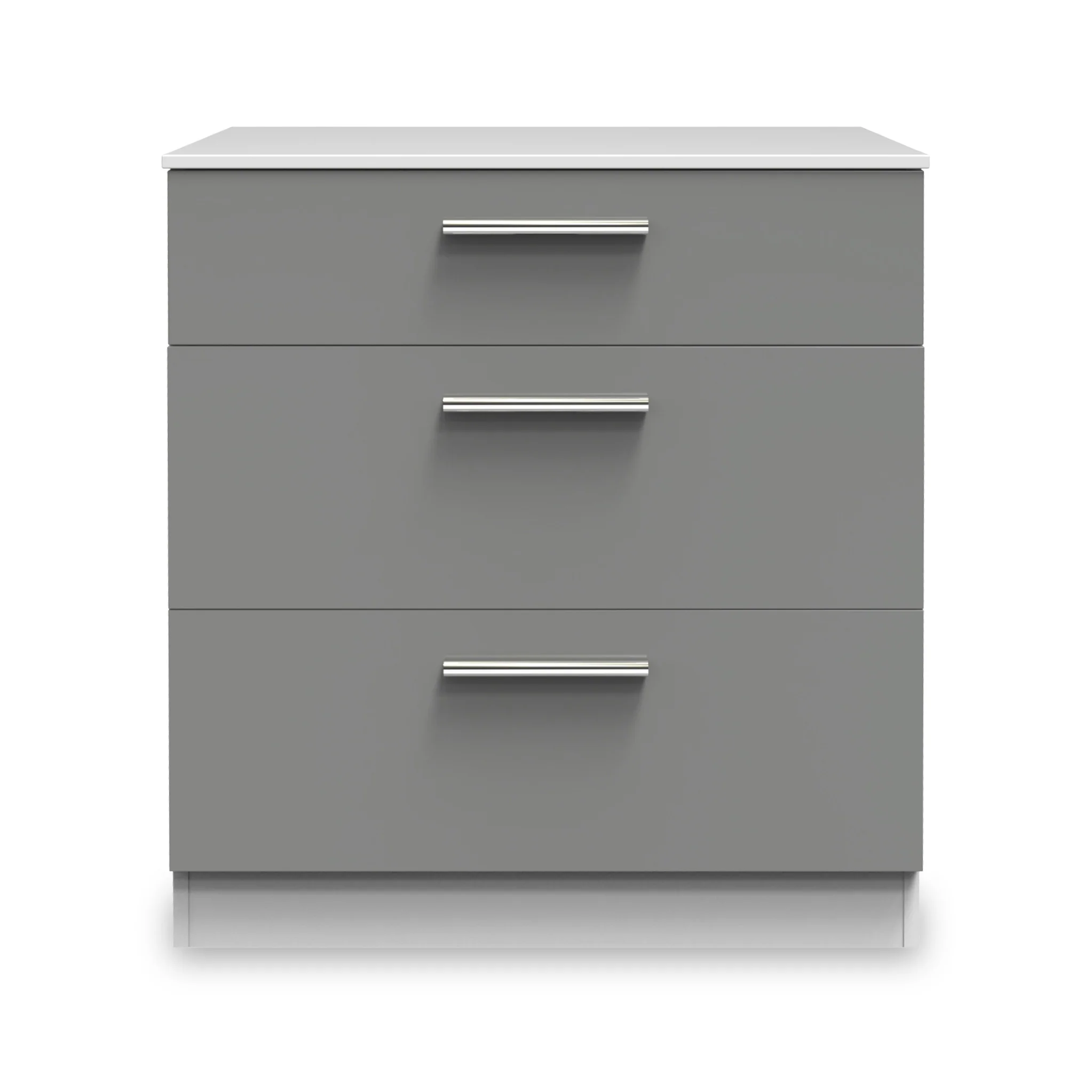 Blakely Grey and White 4 Piece Bedroom Set - Image 10