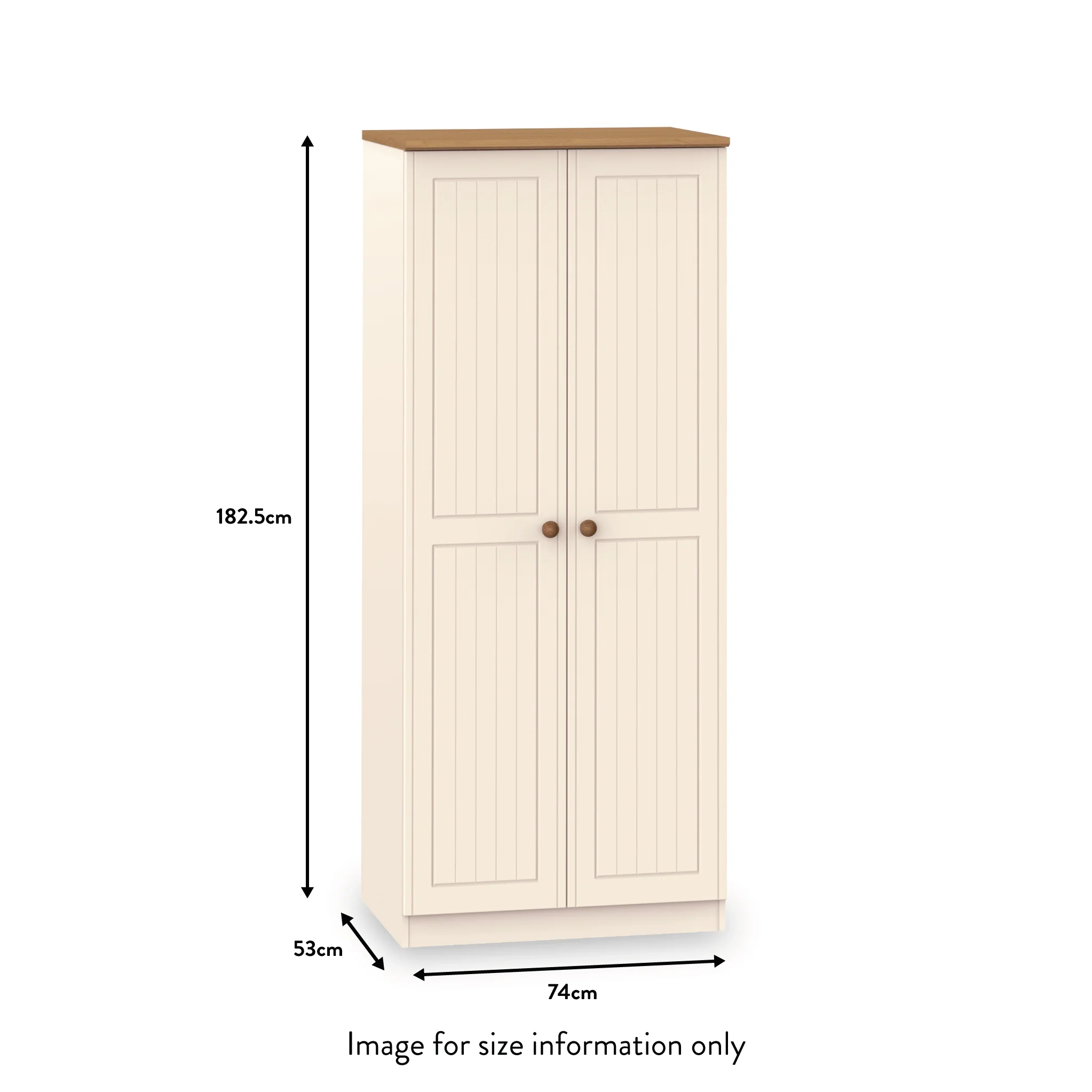 Brixham Cream 3 Piece Bedroom Set - Image 12