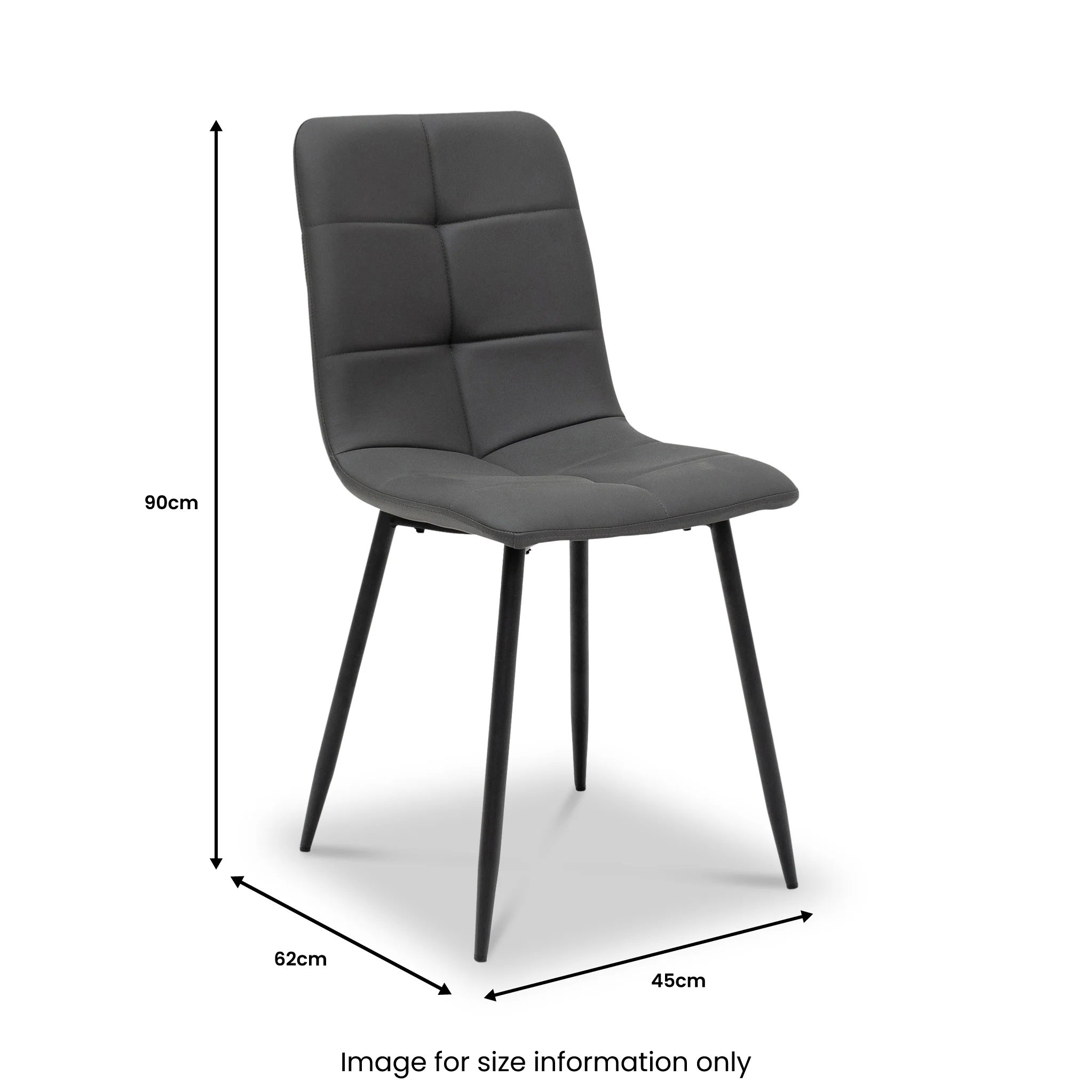 Courtney Stitched Dining Chair - Image 4