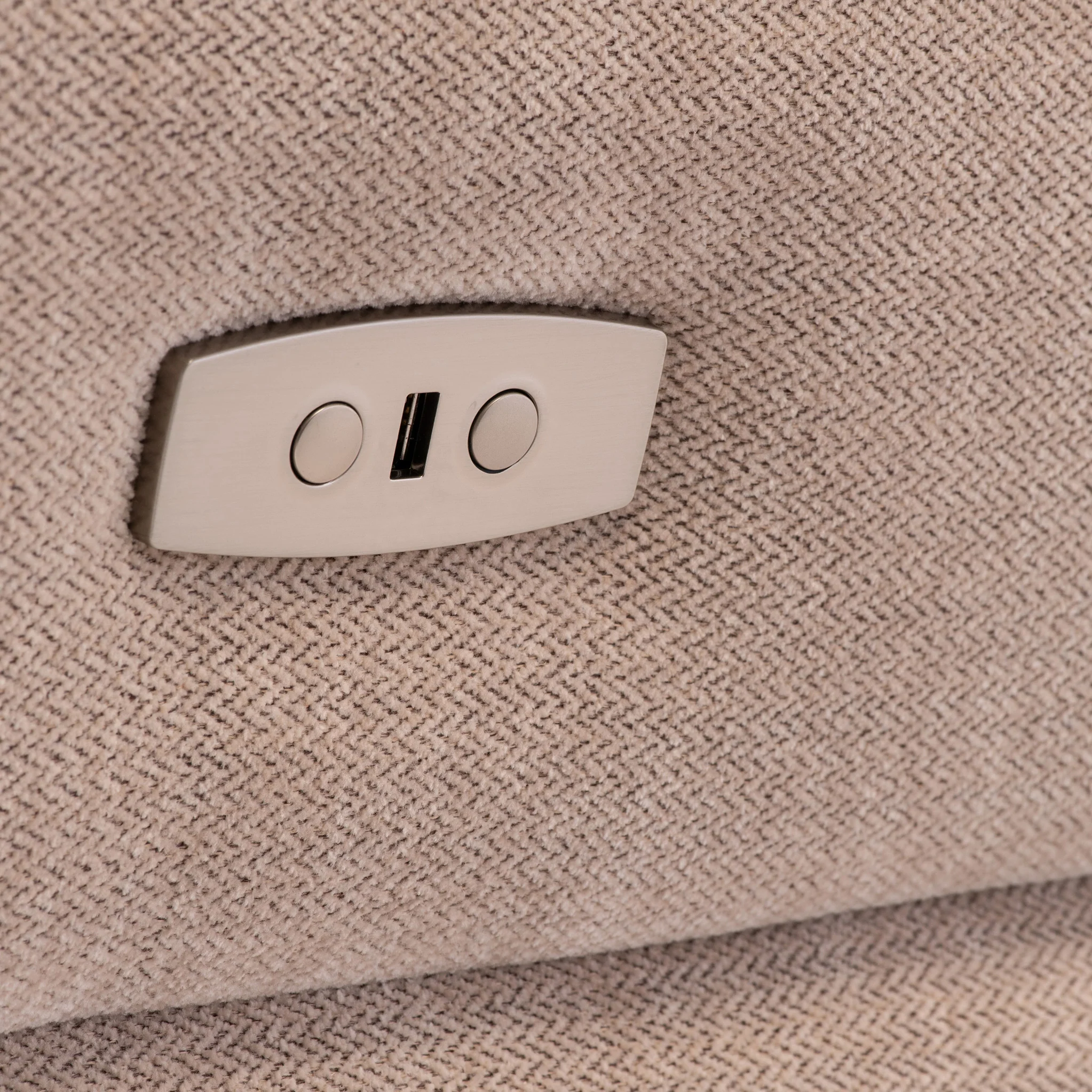 Dalton Fabric Power Reclining 3 Seater Sofa - Image 6