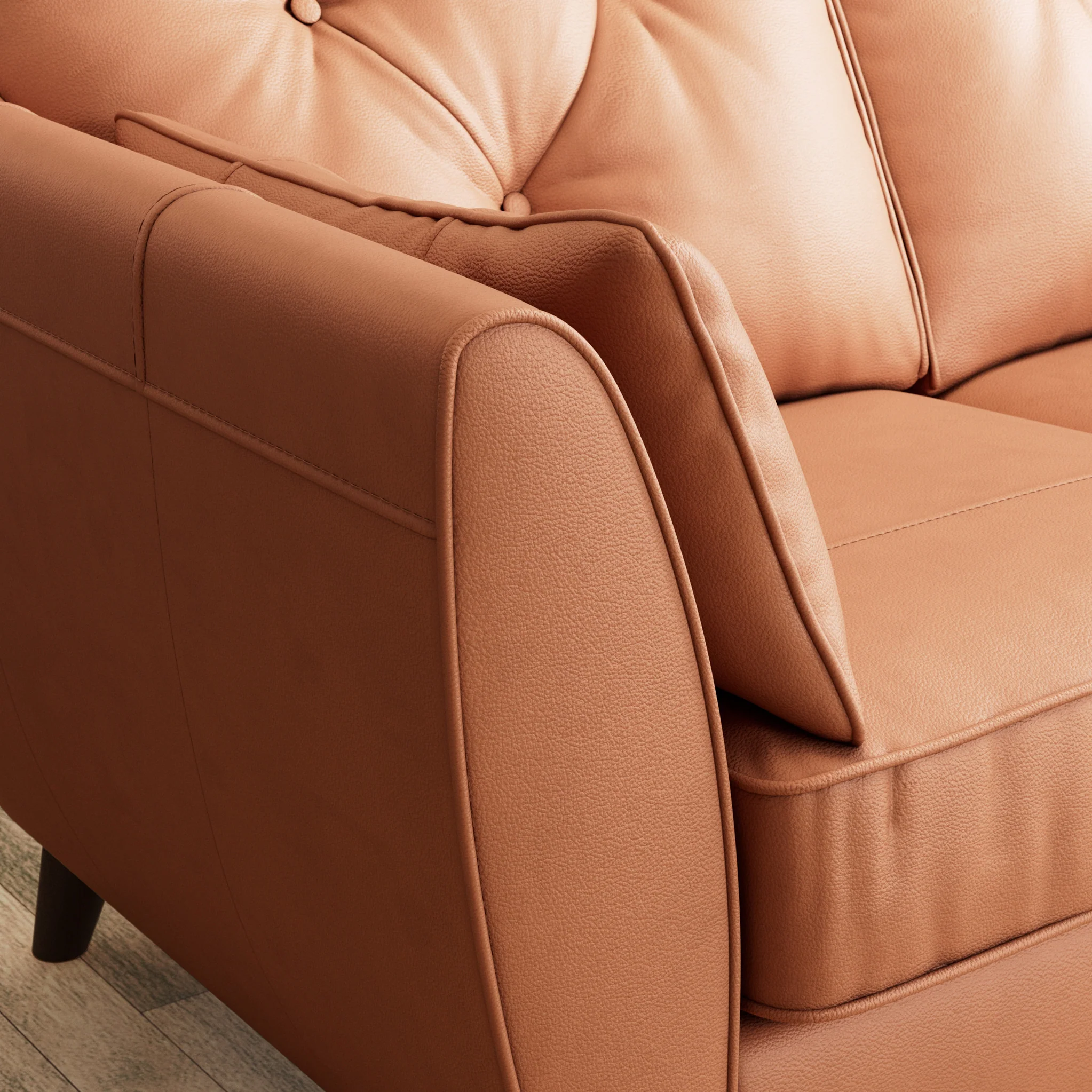 Edison Leather Armchair - Image 40
