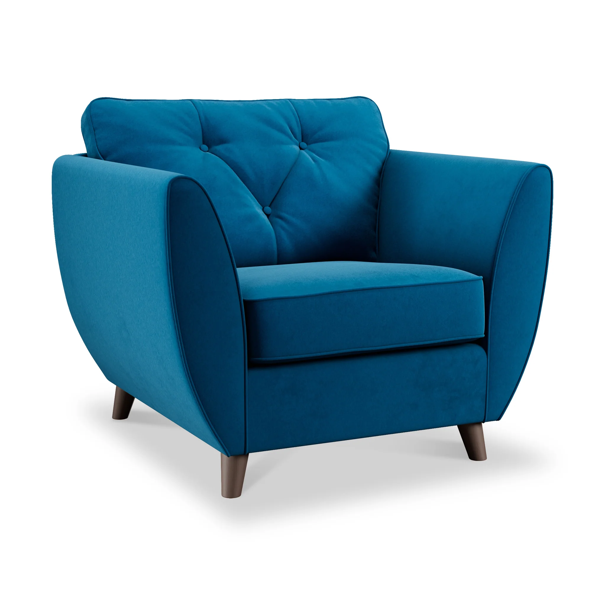 Edison Velvet Armchair - Image 53