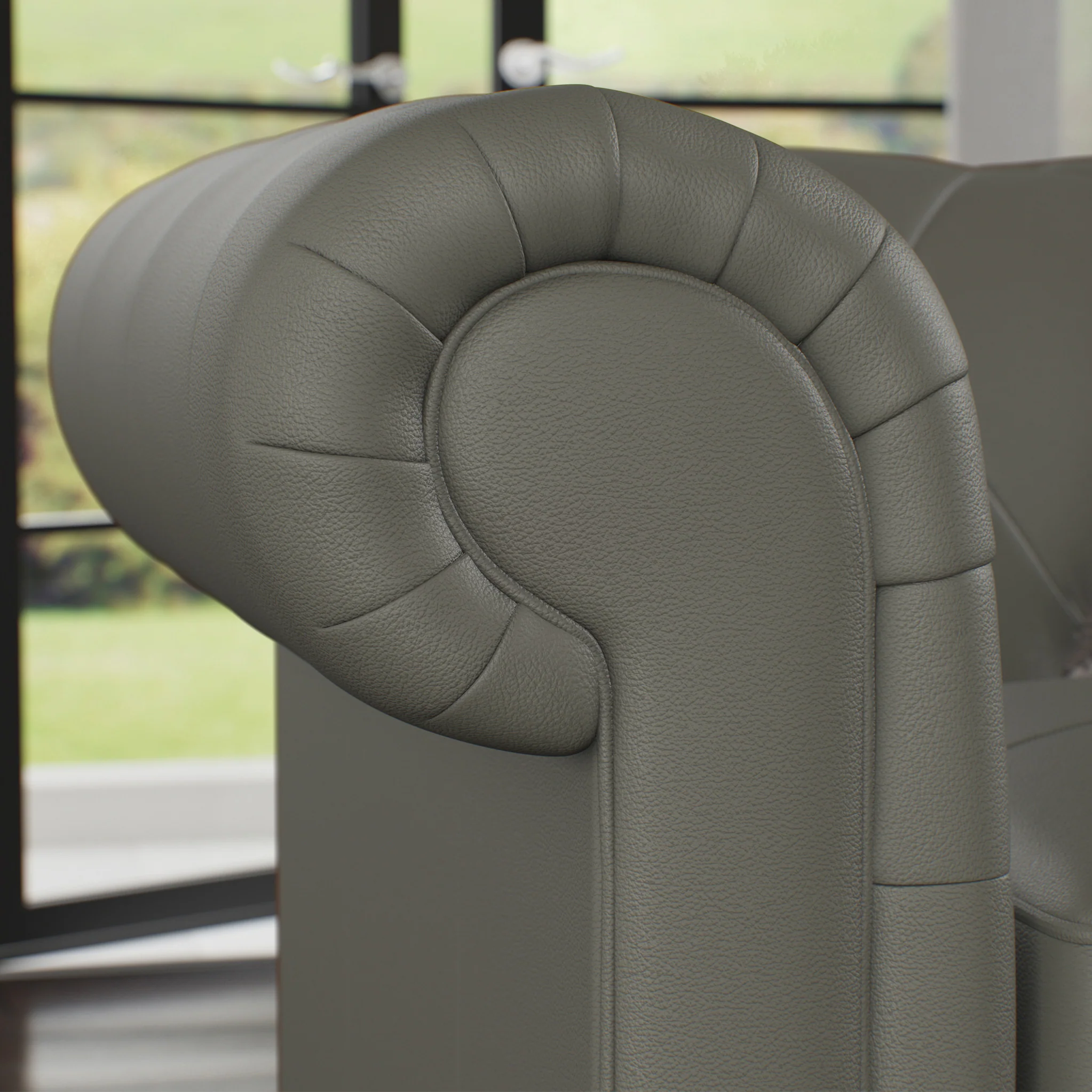 Everett Leather Armchair - Image 20
