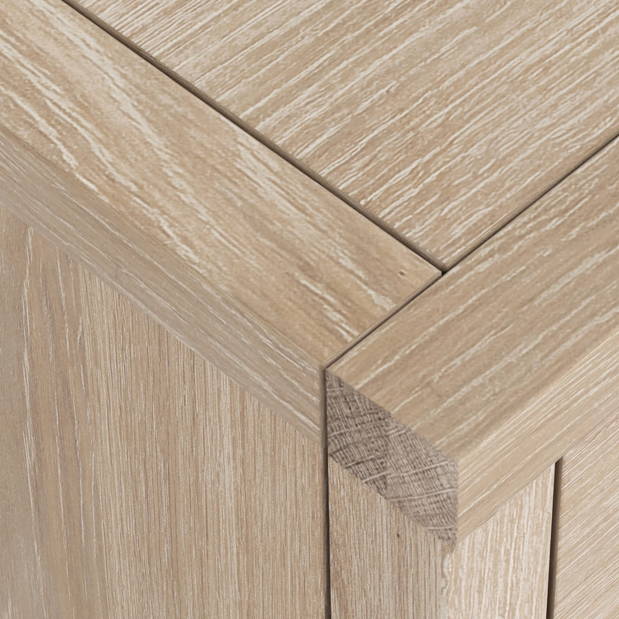Farro Washed Oak Extra Large Sideboard - Image 5