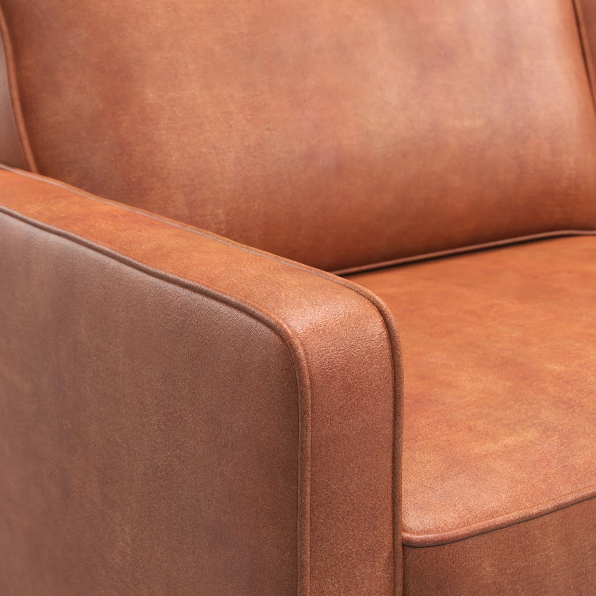 Jefri Faux Leather Reversible Chaise Sofa - Image 3