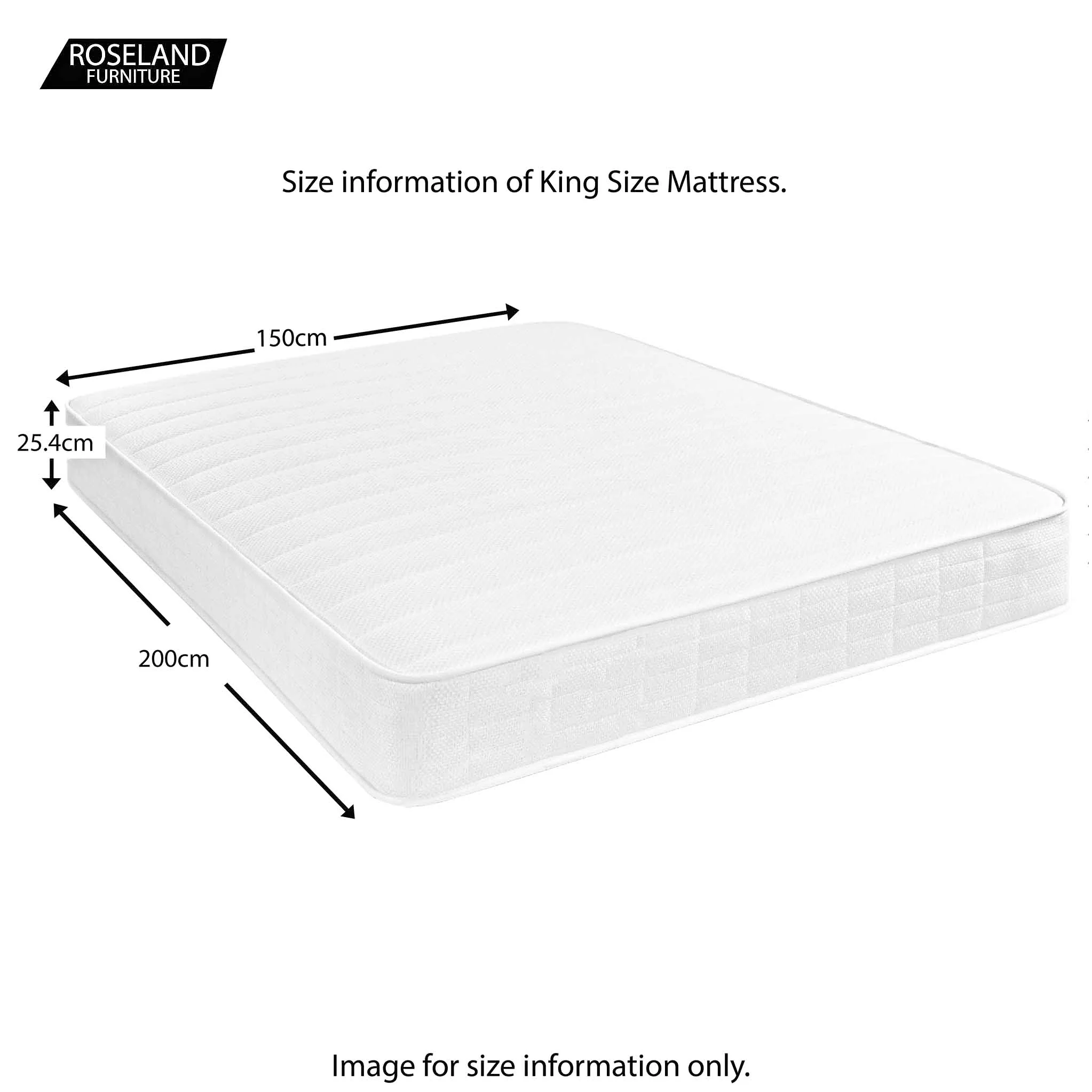 Florida 1000 Pocket Quilted Mattress by Roseland Sleep - Image 12