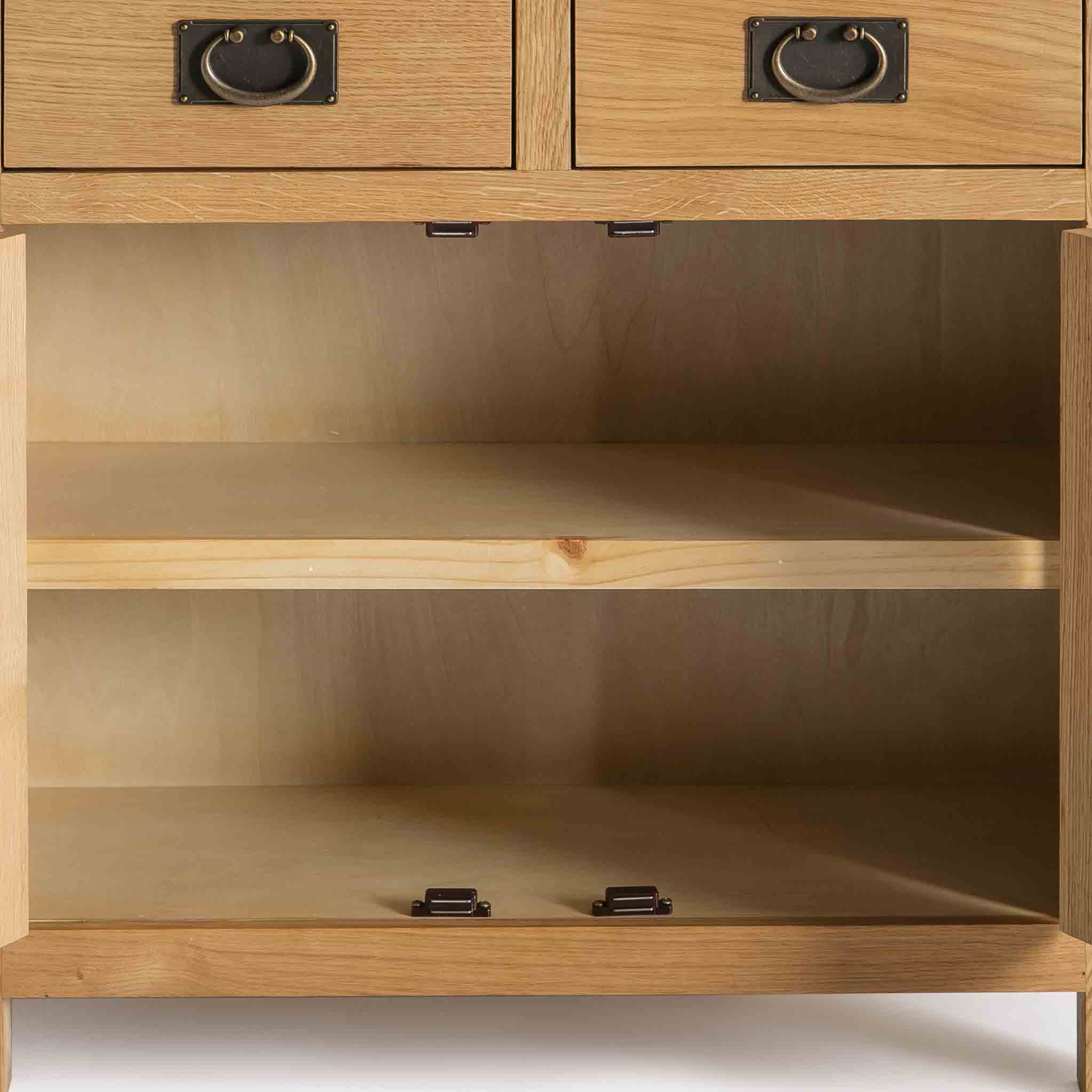 Surrey Oak Extra Large Sideboard - Image 4