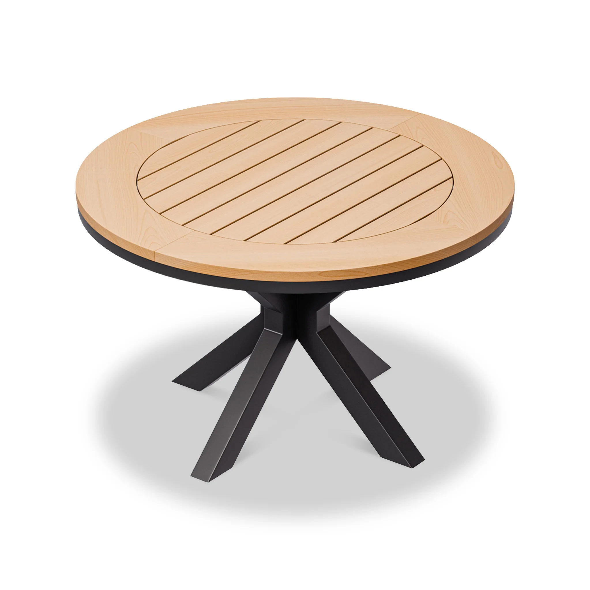 Tuscany 4 Seater Round Dining Set with Eden Night Dining Chairs - Image 8